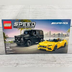 LEGO Speed Champions #76924 Mercedes AMG G63 & Mercedes AMG SL63